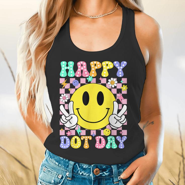 Happy Dot Day Shirts Teacher Student Girls Kids Smile Face Flowy Tank, gift for family, gift for coworker Happy Dot Day Shirts Teacher Student Girls Kids Smile Face Flowy Tank, gift for family, gift for coworker