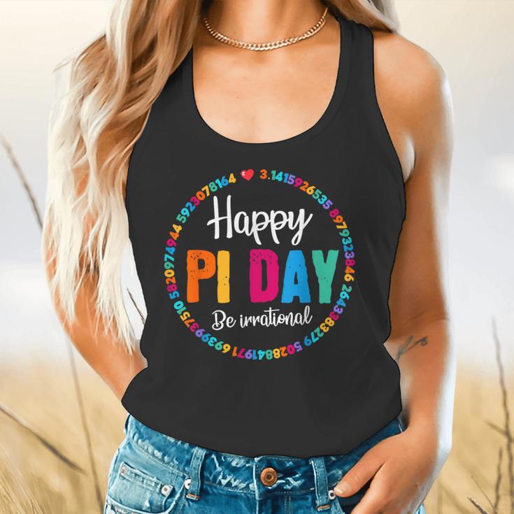 Happy Pi Day Pie Math Coach Teacher Pi Day Lover Nerdy Flowy Tank, gift for family, gift for coworker