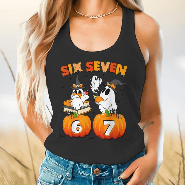 Haunted By 67 Boo Ghost Pumpkin Halloween Teacher Flowy Tank, gift for family, gift for coworker Haunted By 67 Boo Ghost Pumpkin Halloween Teacher Flowy Tank, gift for family, gift for coworker