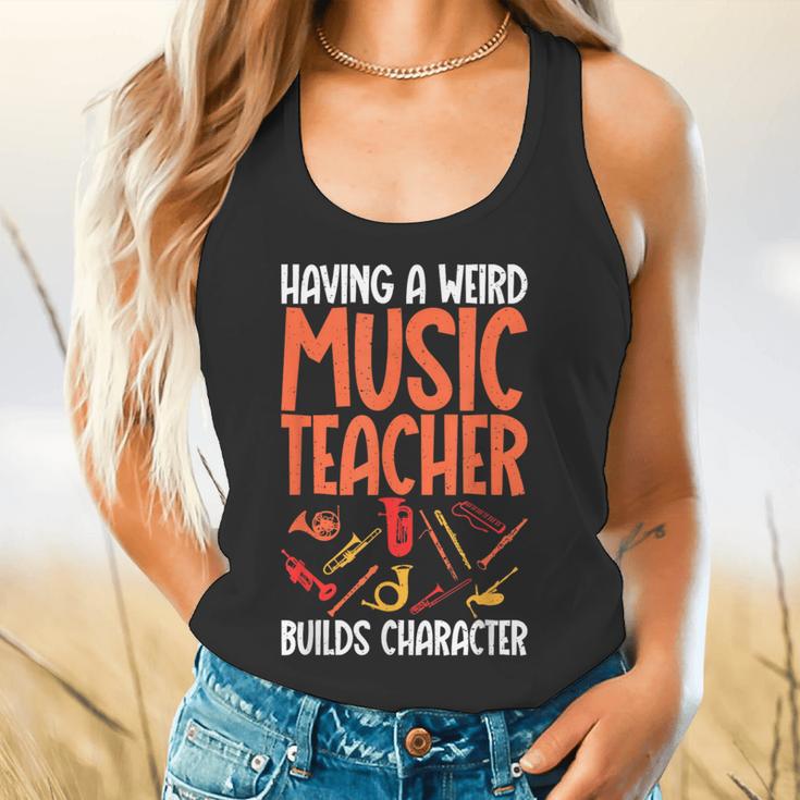 Having a Weird Music Teacher Builds Character Music Teacher Flowy Tank, gift for family, gift for coworker Having a Weird Music Teacher Builds Character Music Teacher Flowy Tank, gift for family, gift for coworker