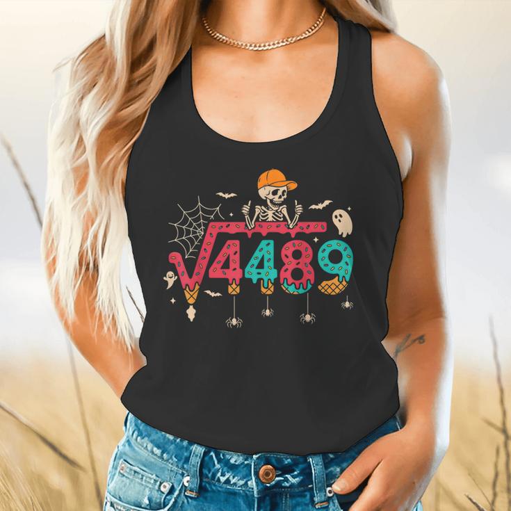 HUGvyn Square Root 4489 Math Teacher 67 Meme Halloween Flowy Tank, gift for family, gift for coworker HUGvyn Square Root 4489 Math Teacher 67 Meme Halloween Flowy Tank, gift for family, gift for coworker