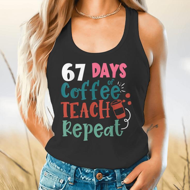 Humor Meme 67 Days Of School Coffee Lover Educator Teacher Flowy Tank, gift for family, gift for coworker Humor Meme 67 Days Of School Coffee Lover Educator Teacher Flowy Tank, gift for family, gift for coworker