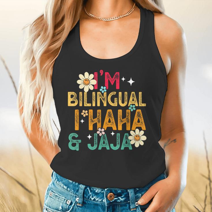 I’m Bilingual I Haha And Jaja Spanish Teacher Bilingual For Men Women Girls Kids Flowy Tank, gift for family, gift for coworker