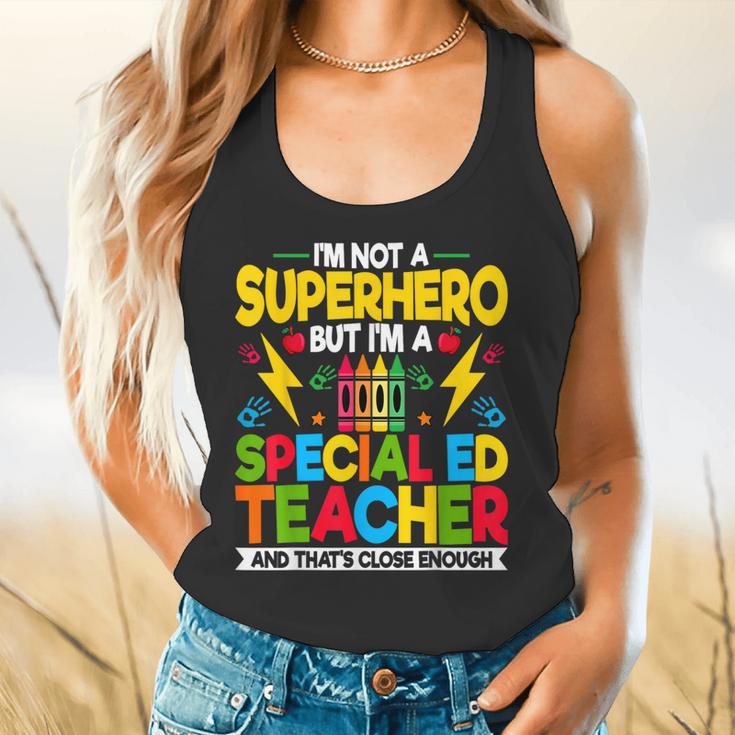 I'm Not a Superhero But I'm a SPED Special Education Teacher Flowy Tank, gift for family, gift for coworker I'm Not a Superhero But I'm a SPED Special Education Teacher Flowy Tank, gift for family, gift for coworker