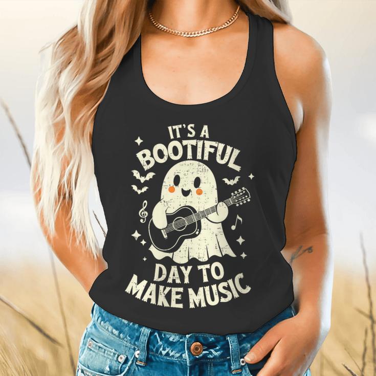 It's A Bootiful Day To Make Music Halloween Music Teacher Flowy Tank, gift for family, gift for coworker It's A Bootiful Day To Make Music Halloween Music Teacher Flowy Tank, gift for family, gift for coworker