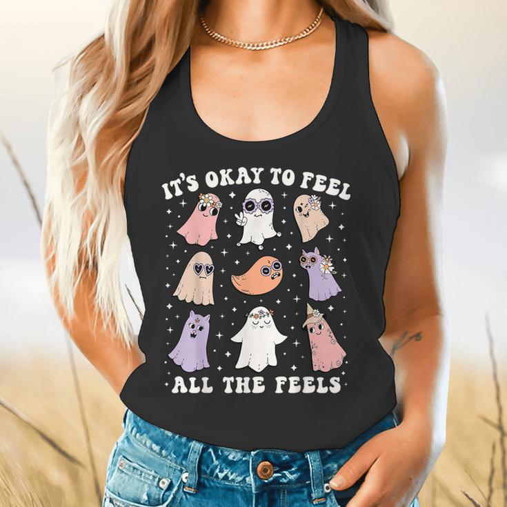 It’s Okay To Feel All The Feels Special Ed Teacher Halloween Flowy Tank, gift for family, gift for coworker It’s Okay To Feel All The Feels Special Ed Teacher Halloween Flowy Tank, gift for family, gift for coworker