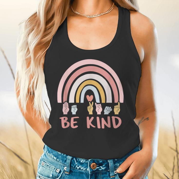 Be Kind ASL Sign Language Deaf SPED Teacher Kids Men Women Flowy Tank, gift for family, gift for coworker Be Kind ASL Sign Language Deaf SPED Teacher Kids Men Women Flowy Tank, gift for family, gift for coworker