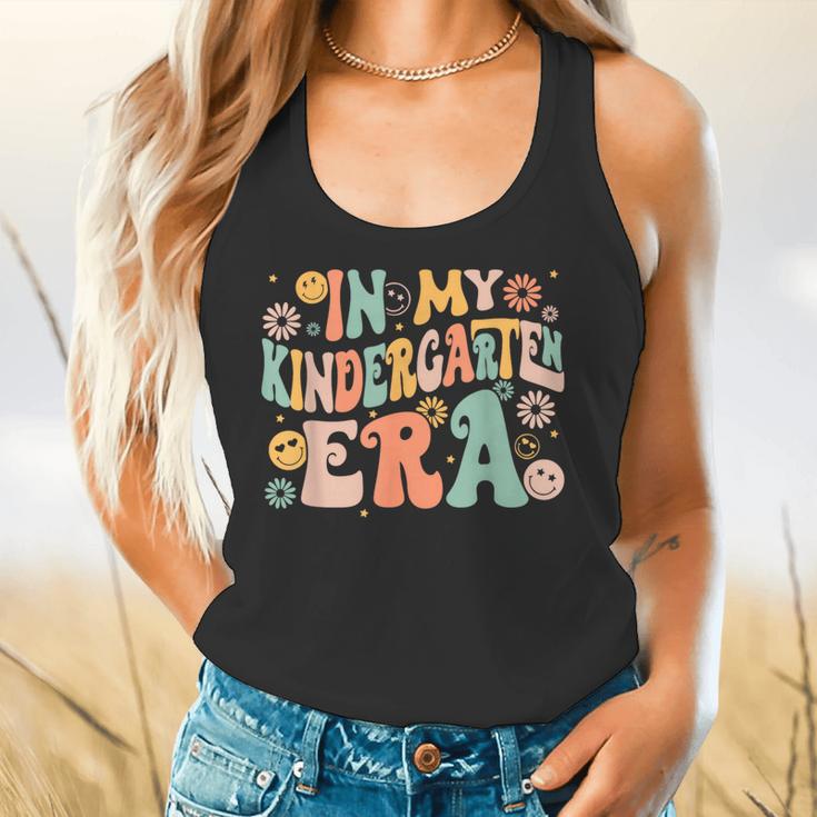In My Kindergarten Era Retro Back To School Teacher Student Flowy Tank, gift for family, gift for coworker In My Kindergarten Era Retro Back To School Teacher Student Flowy Tank, gift for family, gift for coworker