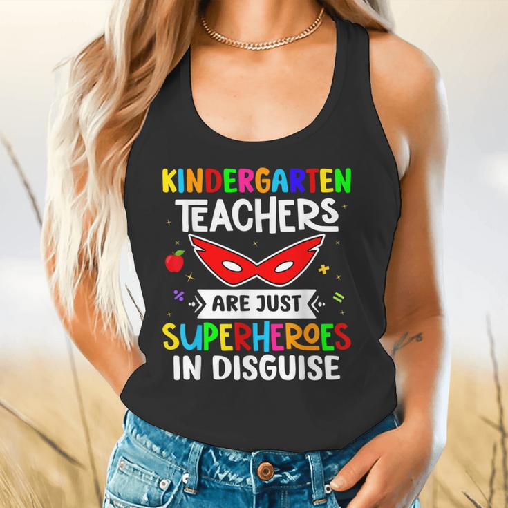 Kindergarten Teachers Are Just Superheroes In Disguise Flowy Tank, gift for family, gift for coworker Kindergarten Teachers Are Just Superheroes In Disguise Flowy Tank, gift for family, gift for coworker