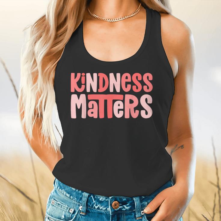 Kindness Matters Anti Bullying Shirts Teacher Child Flowy Tank, gift for family, gift for coworker