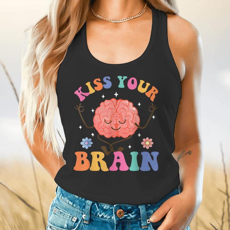 Kiss Your Brain Sped Teacher Appreciation Back To School Kid Flowy Tank, gift for family, gift for coworker Kiss Your Brain Sped Teacher Appreciation Back To School Kid Flowy Tank, gift for family, gift for coworker