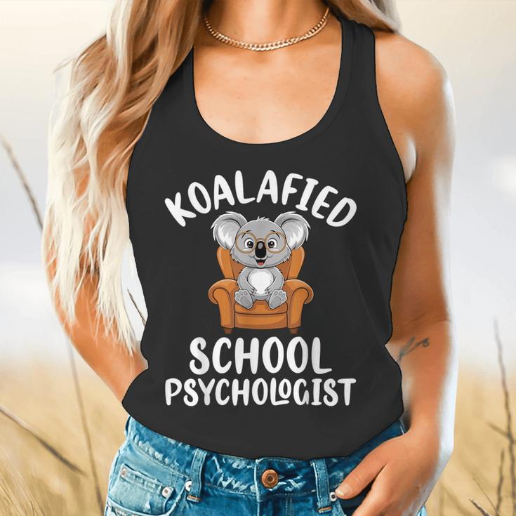 Koalafied School Psychologist Koala Lover Psychology Teacher Flowy Tank, gift for family, gift for coworker Koalafied School Psychologist Koala Lover Psychology Teacher Flowy Tank, gift for family, gift for coworker