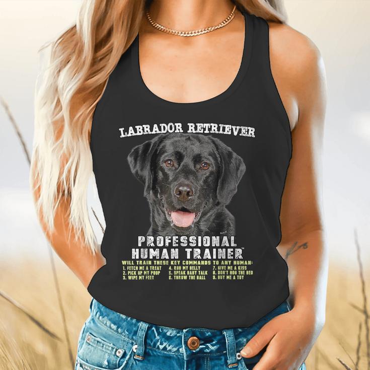 Labrador Retriever Lab Professional Human Trainer Flowy Tank, gift for family, gift for coworker