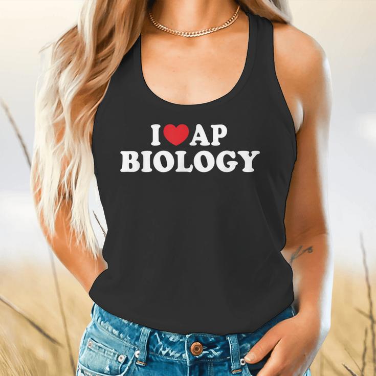 I Love AP Biology I Heart AP Biology Teachers Students For Men Women Kids Flowy Tank, gift for family, gift for coworker