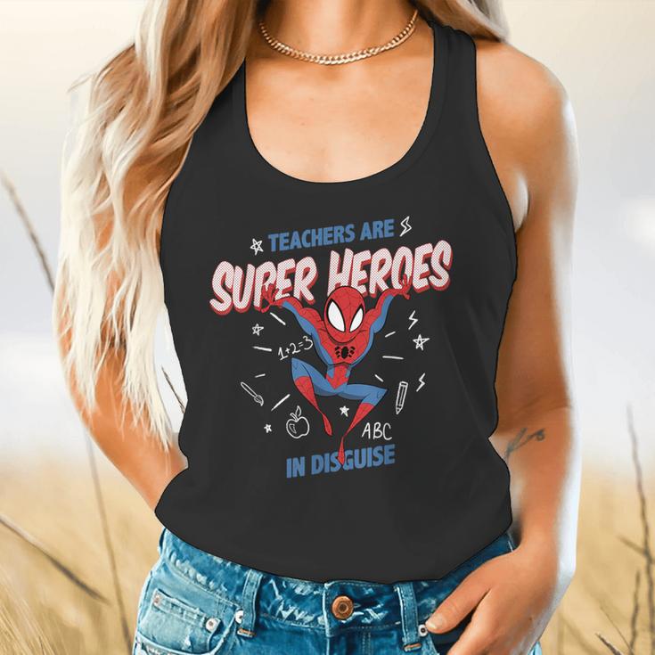 Marvel Spider-Man Teachers Are Super Heroes Flowy Tank, gift for family, gift for coworker Marvel Spider-Man Teachers Are Super Heroes Flowy Tank, gift for family, gift for coworker