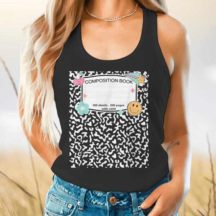 Matching Group Halloween Teacher Composition Book Notebook Flowy Tank, gift for family, gift for coworker Matching Group Halloween Teacher Composition Book Notebook Flowy Tank, gift for family, gift for coworker