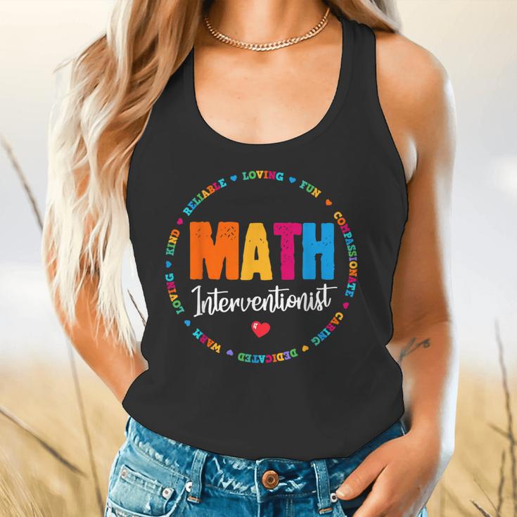 Math Interventionist Teacher Coach Squad Mathematics STEM Flowy Tank, gift for family, gift for coworker Math Interventionist Teacher Coach Squad Mathematics STEM Flowy Tank, gift for family, gift for coworker