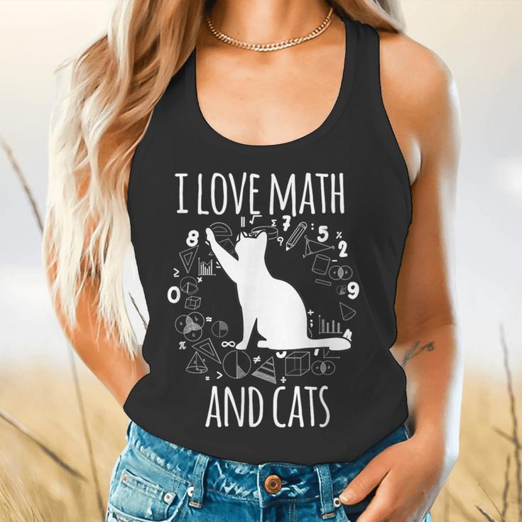 Math Nerd Math Teacher Cat Lover I Love Math And Cats Flowy Tank, gift for family, gift for coworker Math Nerd Math Teacher Cat Lover I Love Math And Cats Flowy Tank, gift for family, gift for coworker