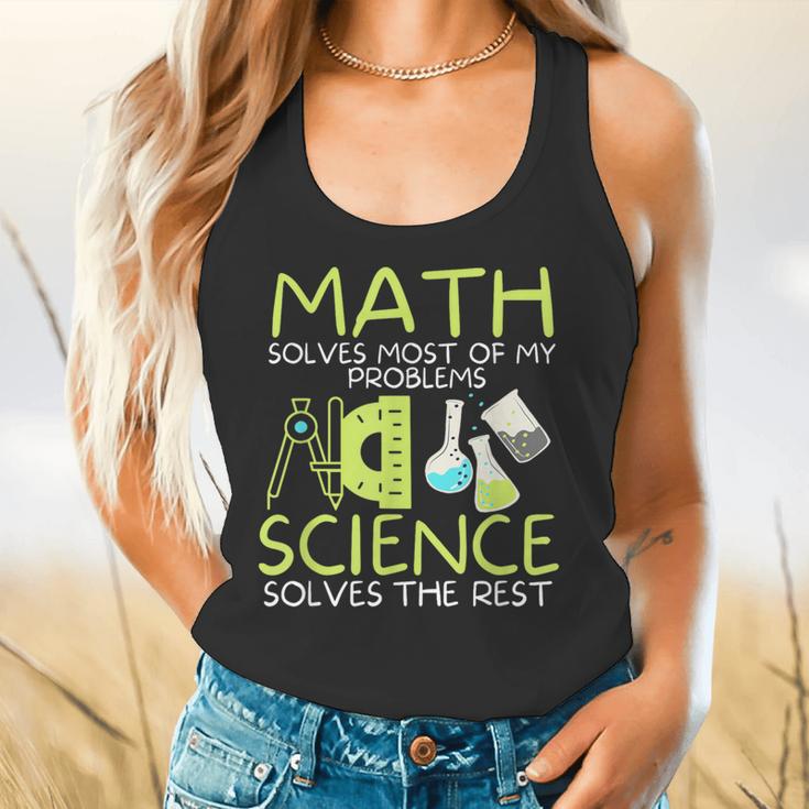 Math Solves Most Of My Problems Science Math Science Teacher Flowy Tank, gift for family, gift for coworker Math Solves Most Of My Problems Science Math Science Teacher Flowy Tank, gift for family, gift for coworker