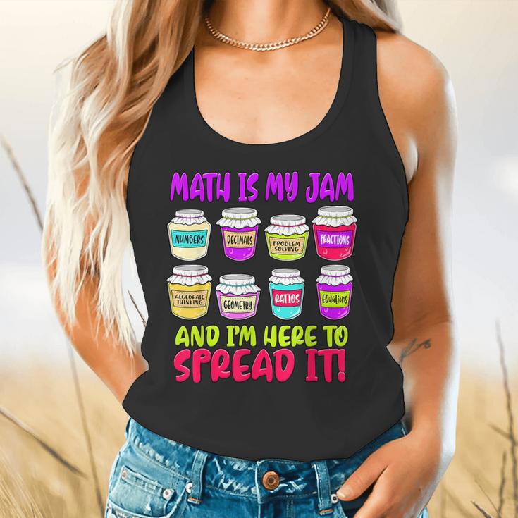 Math Teacher My Jam Here To Spread Mathematics Humor Flowy Tank, gift for family, gift for coworker Math Teacher My Jam Here To Spread Mathematics Humor Flowy Tank, gift for family, gift for coworker