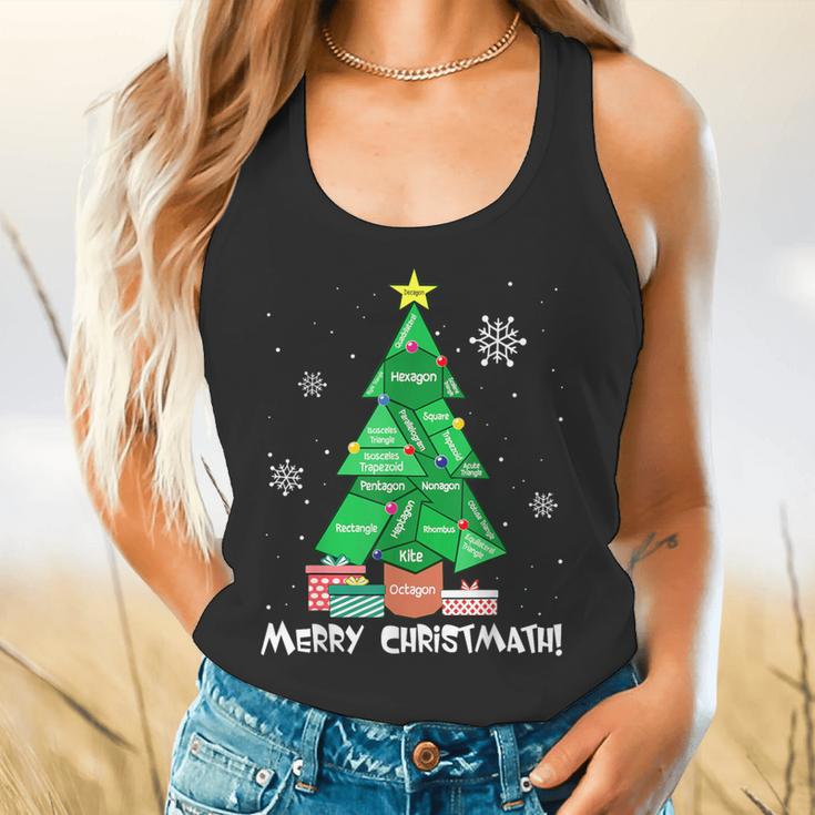 Math Teacher Polygon Christmas Tree Geometry Merry Christmas Flowy Tank, gift for family, gift for coworker Math Teacher Polygon Christmas Tree Geometry Merry Christmas Flowy Tank, gift for family, gift for coworker