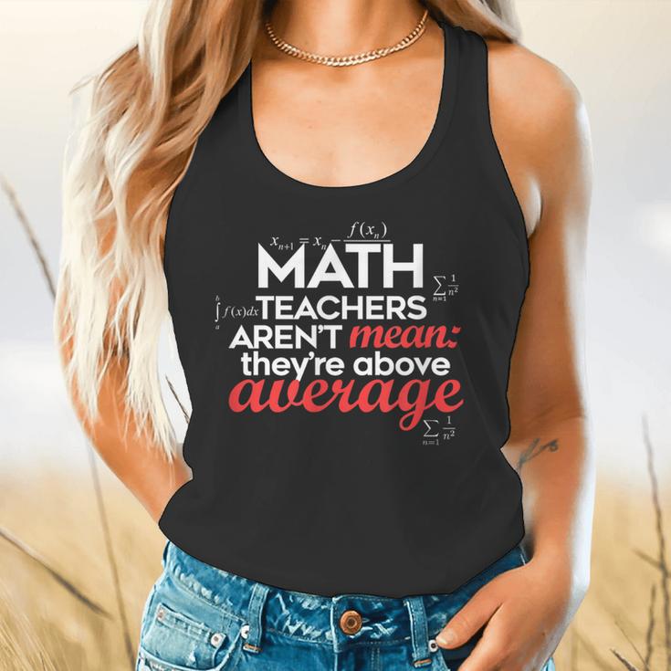 Math Teachers Aren't Mean Flowy Tank, gift for family, gift for coworker Math Teachers Aren't Mean Flowy Tank, gift for family, gift for coworker