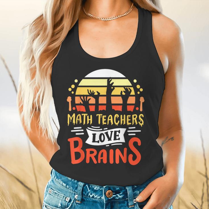 Math Teachers Love Brains Halloween Costume Zombie For Men Women Flowy Tank, gift for family, gift for coworker Math Teachers Love Brains Halloween Costume Zombie For Men Women Flowy Tank, gift for family, gift for coworker