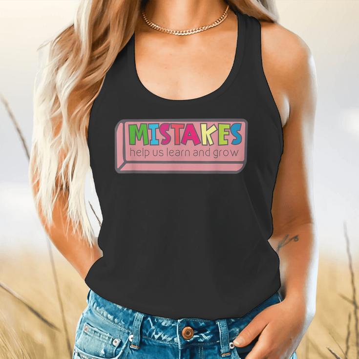 Mistakes Help Us Grow And Learn Teacher Flowy Tank, gift for family, gift for coworker Mistakes Help Us Grow And Learn Teacher Flowy Tank, gift for family, gift for coworker