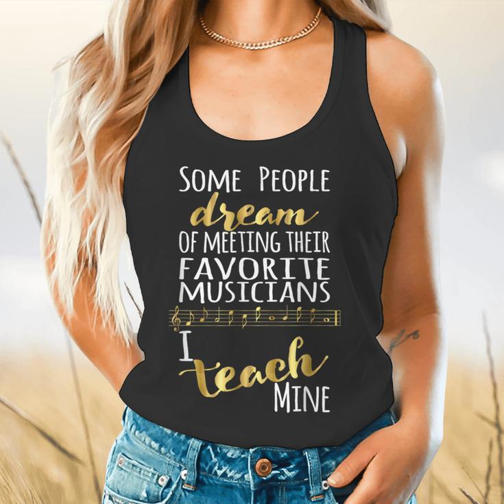 Music Teacher Some People Dream Musicians I Teach Mine Flowy Tank, gift for family, gift for coworker Music Teacher Some People Dream Musicians I Teach Mine Flowy Tank, gift for family, gift for coworker