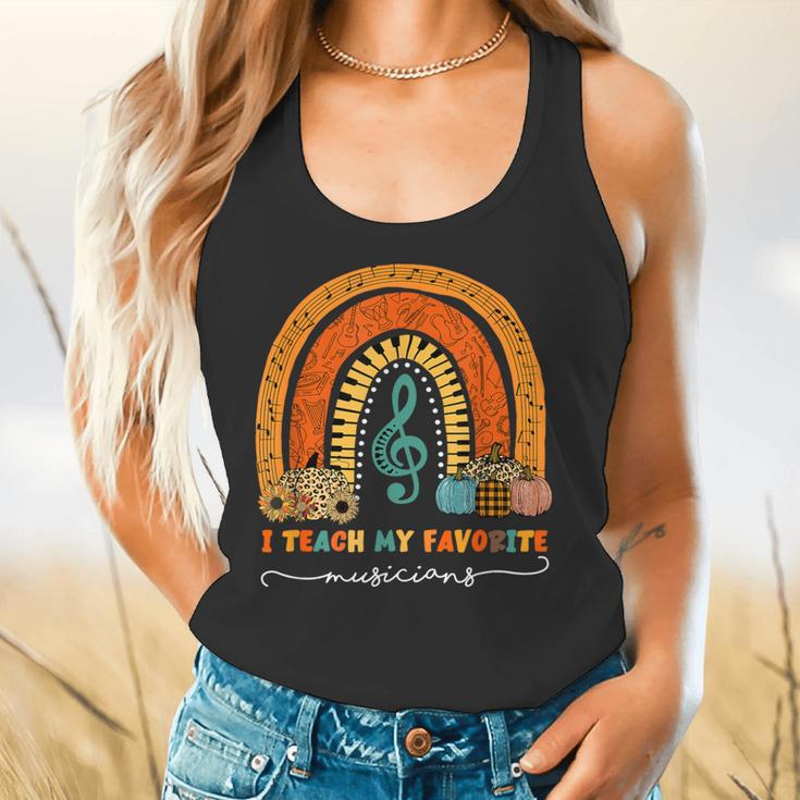 Music Teacher I Teach My Favorite Musicians Autumn Rainbow Men Women Flowy Tank, gift for family, gift for coworker Music Teacher I Teach My Favorite Musicians Autumn Rainbow Men Women Flowy Tank, gift for family, gift for coworker