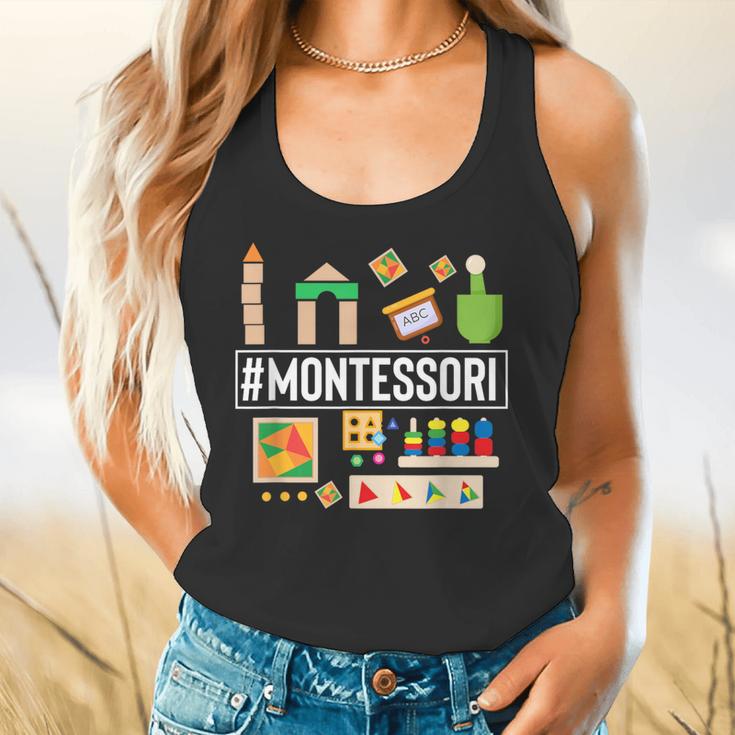 Novelty Montessori Studying Learning Schooling Teacher Love For Men Women Flowy Tank, gift for family, gift for coworker Novelty Montessori Studying Learning Schooling Teacher Love For Men Women Flowy Tank, gift for family, gift for coworker