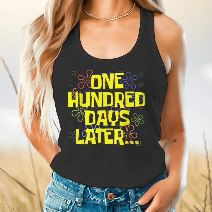 One Hundred Days Later 100th Day Of School Teacher Student Flowy Tank, gift for family, gift for coworker One Hundred Days Later 100th Day Of School Teacher Student Flowy Tank, gift for family, gift for coworker