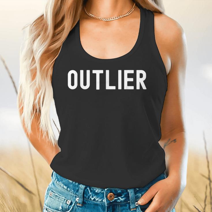 Outlier Statistics Teacher Statistics Data Science Men Women Kids Flowy Tank, gift for family, gift for coworker