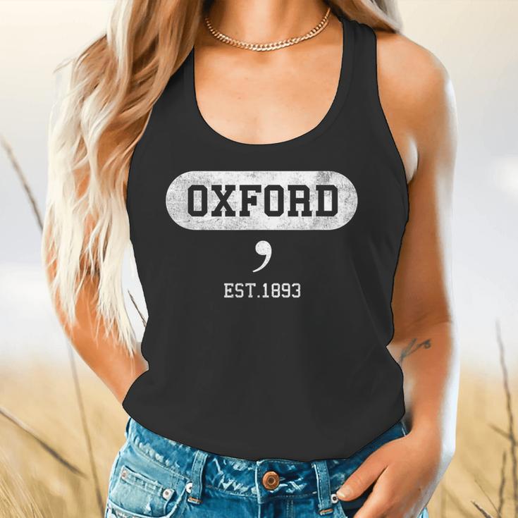 Oxford Comma English Teacher Shirt T-Shirt Flowy Tank, gift for family, gift for coworker