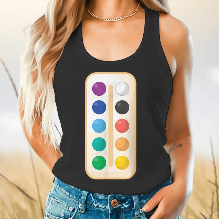 Paint Palette ArtSet Halloween Costume For Teachers Students For Men Women Kids Flowy Tank, gift for family, gift for coworker Paint Palette ArtSet Halloween Costume For Teachers Students For Men Women Kids Flowy Tank, gift for family, gift for coworker