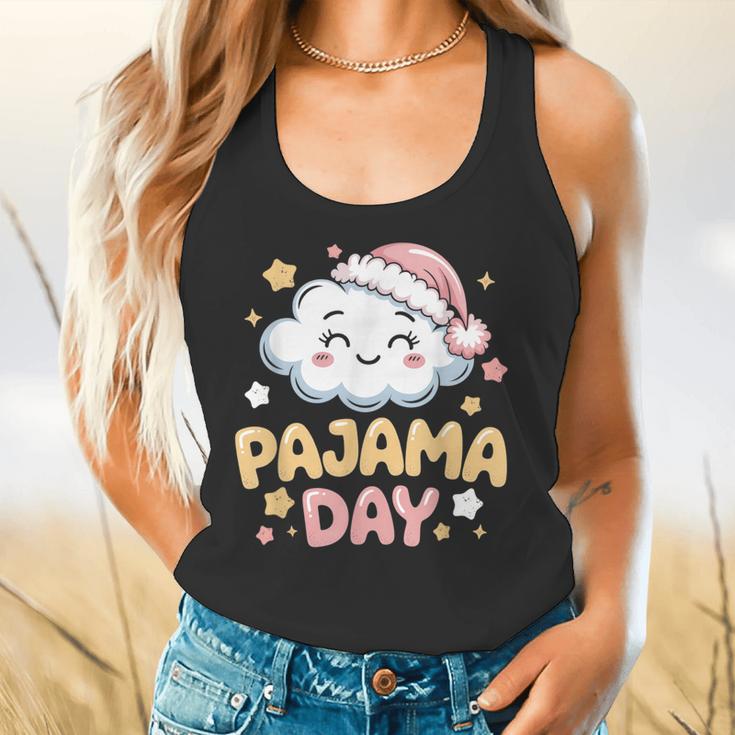 Pajama Day School Spirit Week Fun Cloud Teacher Flowy Tank, gift for family, gift for coworker Pajama Day School Spirit Week Fun Cloud Teacher Flowy Tank, gift for family, gift for coworker