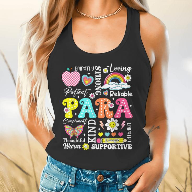 Paras Make It Possible Paraprofessional Paraeducator Teacher Flowy Tank, gift for family, gift for coworker Paras Make It Possible Paraprofessional Paraeducator Teacher Flowy Tank, gift for family, gift for coworker