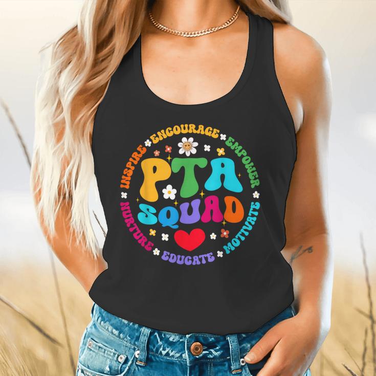 Parents Teacher Association Team Supporter PTA Squad For Men Women Girls Kids Flowy Tank, gift for family, gift for coworker