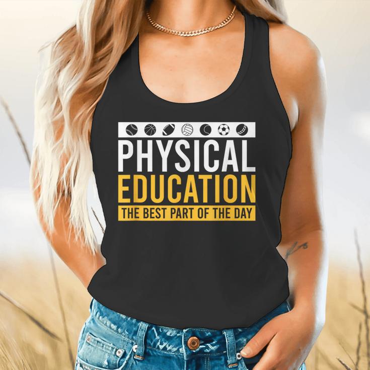 Physical Education Best Part Of The Day Phys Ed Teacher Flowy Tank, gift for family, gift for coworker