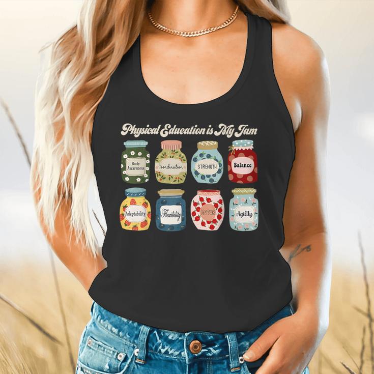 Physical Education Is My Jam Sports PE Coach Teacher Flowy Tank, gift for family, gift for coworker Physical Education Is My Jam Sports PE Coach Teacher Flowy Tank, gift for family, gift for coworker