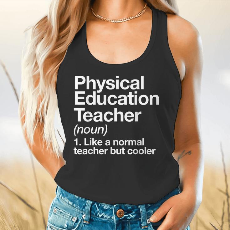 Physical Education Teacher Definition Sports PE School Flowy Tank, gift for family, gift for coworker Physical Education Teacher Definition Sports PE School Flowy Tank, gift for family, gift for coworker