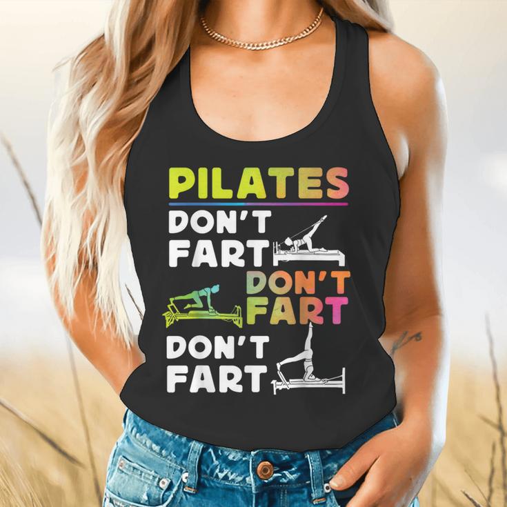 Pilates Instructor Teacher Watercolor Pilates Don't Fart Men Women Kids Flowy Tank, gift for family, gift for coworker Pilates Instructor Teacher Watercolor Pilates Don't Fart Men Women Kids Flowy Tank, gift for family, gift for coworker
