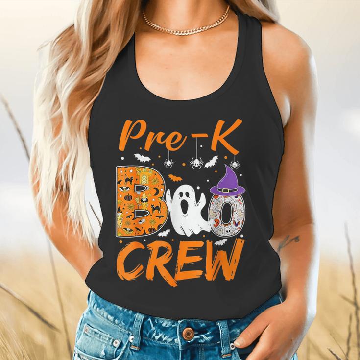 Pre K Boo Crew Teacher Student Halloween Pre Kindergarten Flowy Tank, gift for family, gift for coworker