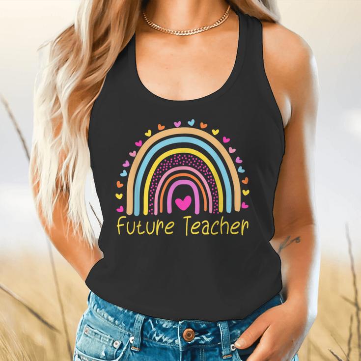 Pre-K Preschool Kindergarten Future Teacher Rainbow Flowy Tank, gift for family, gift for coworker Pre-K Preschool Kindergarten Future Teacher Rainbow Flowy Tank, gift for family, gift for coworker