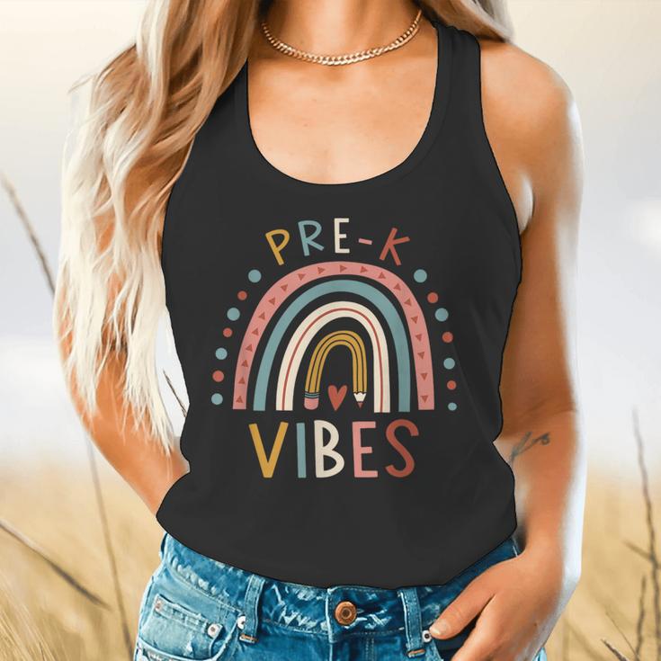 Pre K Vibes Back To School Student Teacher Flowy Tank, gift for family, gift for coworker Pre K Vibes Back To School Student Teacher Flowy Tank, gift for family, gift for coworker