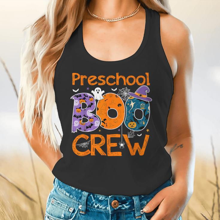 Preschool Boo Crew Preschool Halloween Teacher Kids Flowy Tank, gift for family, gift for coworker