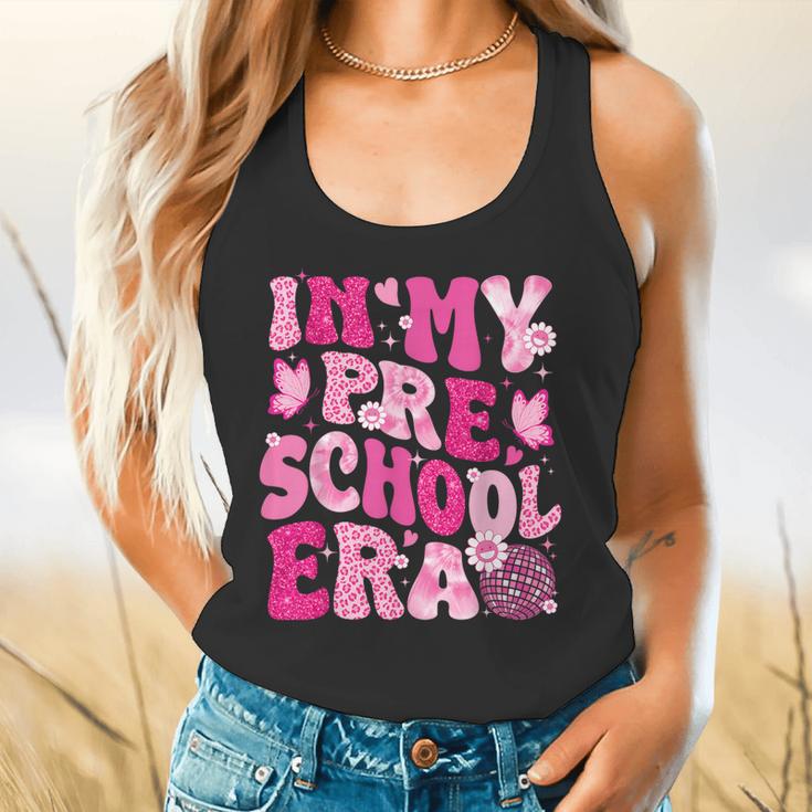 In My Preschool Era Teachers Women Back To School Kids Girls Flowy Tank, gift for family, gift for coworker In My Preschool Era Teachers Women Back To School Kids Girls Flowy Tank, gift for family, gift for coworker
