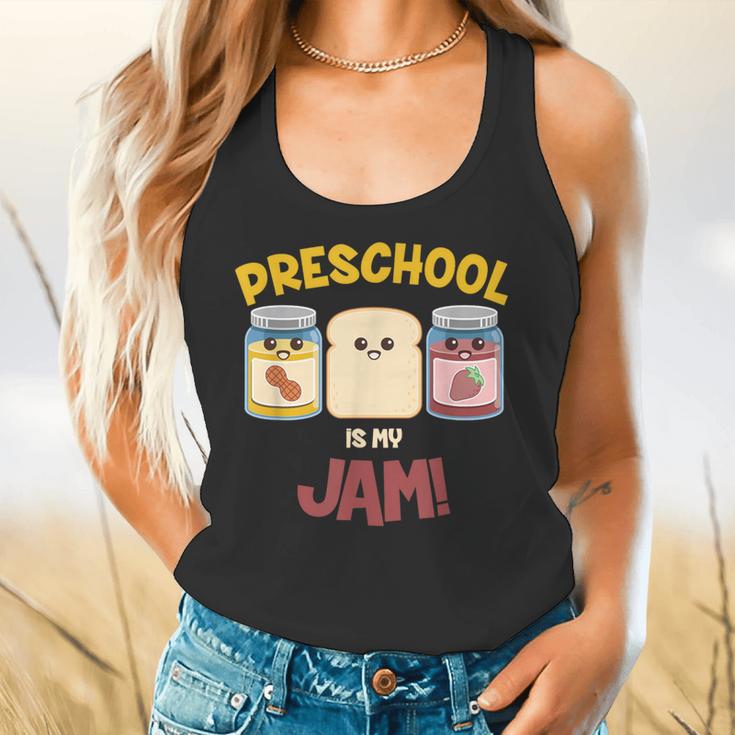 Preschool Is My Jam Teacher Shirt Flowy Tank, gift for family, gift for coworker Preschool Is My Jam Teacher Shirt Flowy Tank, gift for family, gift for coworker