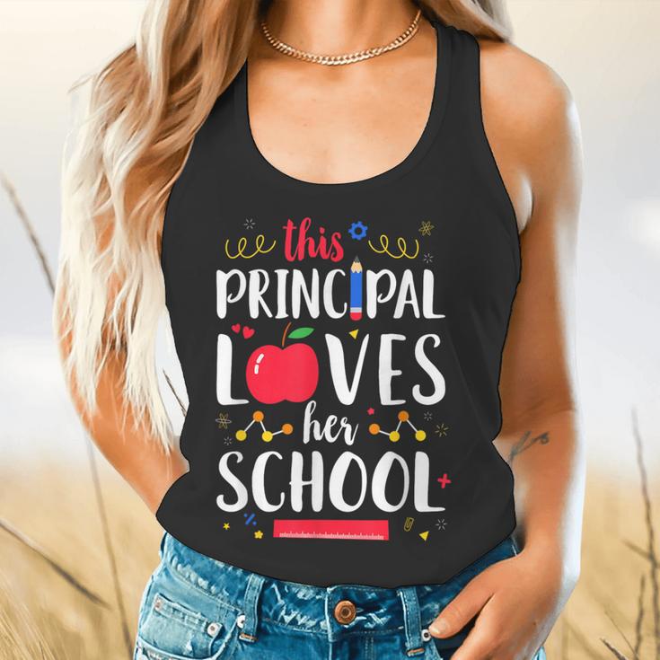 This Principal Loves Her School Teacher Appreciation Flowy Tank, gift for family, gift for coworker This Principal Loves Her School Teacher Appreciation Flowy Tank, gift for family, gift for coworker