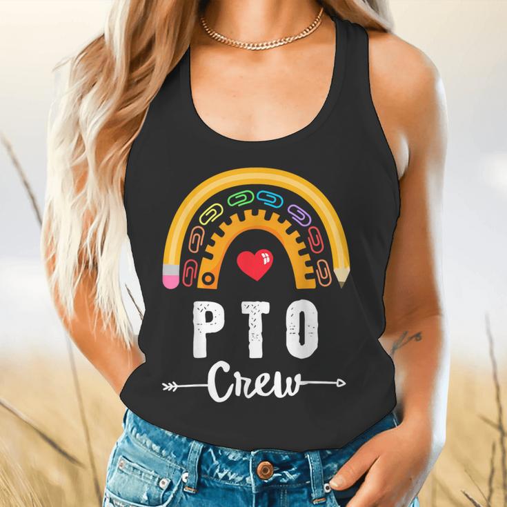 PTO Crew Parent School Volunteer Board Mom Parent Teacher Flowy Tank, gift for family, gift for coworker PTO Crew Parent School Volunteer Board Mom Parent Teacher Flowy Tank, gift for family, gift for coworker